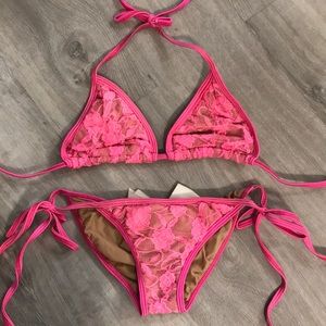 Scrunch Butt Tie Side Fede Swimwear Bikini
